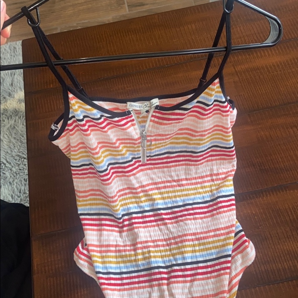 Express colorful bodysuit, size L. Worn once!